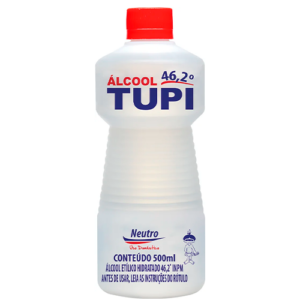 Álcool Neutro TUPI 46,2 Líquido 500ml