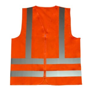 Colete Refletivo Sem Bolso Laranja