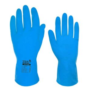 Luva Látex Multiuso Azul